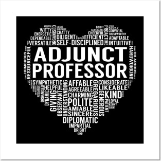 Adjunct Professor Heart Posters and Art